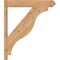 Ekena Millwork Funston Smooth Arts and Crafts Outlooker, Western Red Cedar, 5 1/2"W x 28"D x 32"H OUT06X28X32FST03SWR - alternate 3